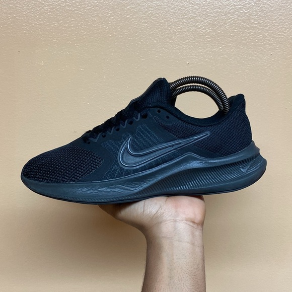 Nike Downshifter 11 Women’s Running Sneakers “Triple Black” - Picture 3 of 17